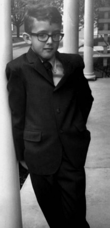 Keith Haring in a suit. 
