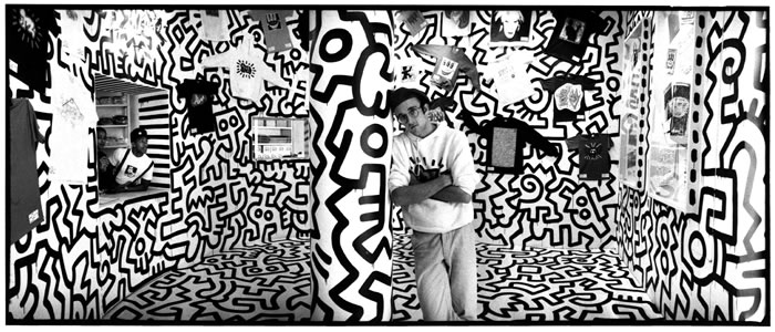 Keith Haring in Pop Shop