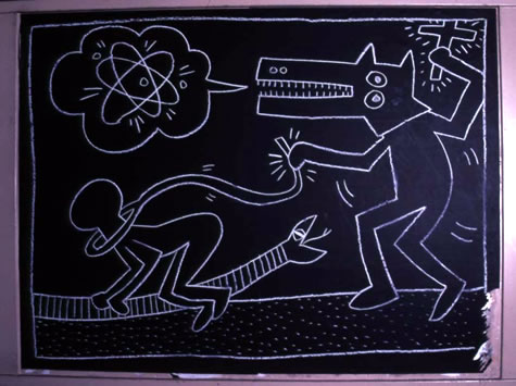 Keith Haring, Subway, 1982