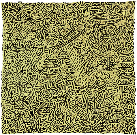 Untitled by Keith Haring and LAII