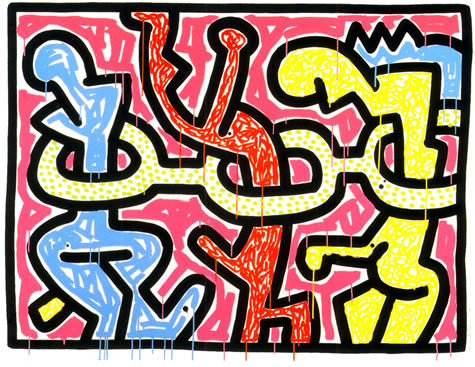 Flowers II | Keith Haring