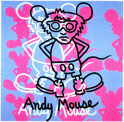 Andy Mouse | Keith Haring