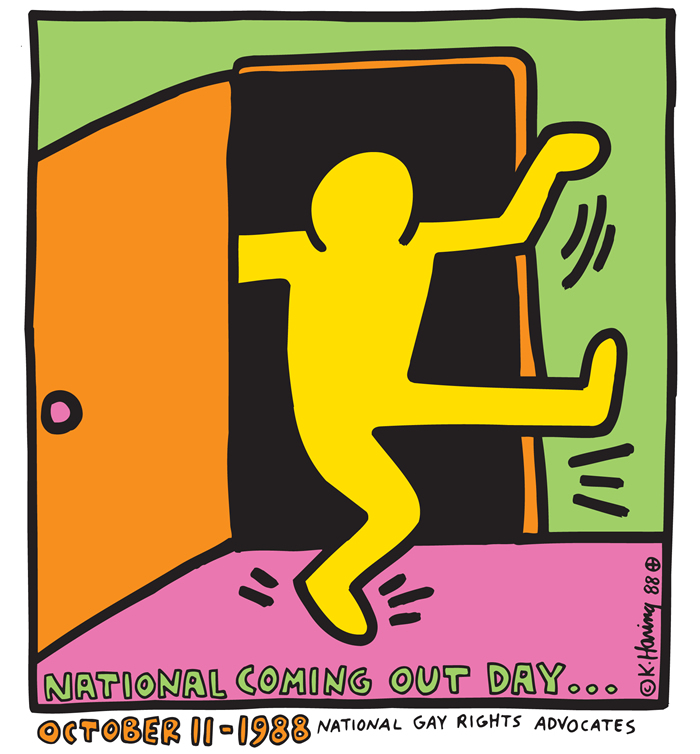 National Coming Out Day | Keith Haring